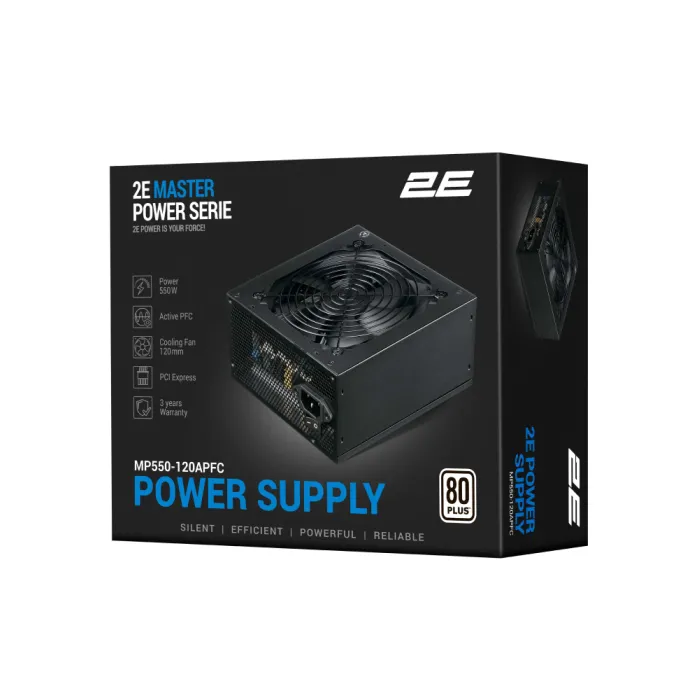2E Master Power 550W quvvat bloki