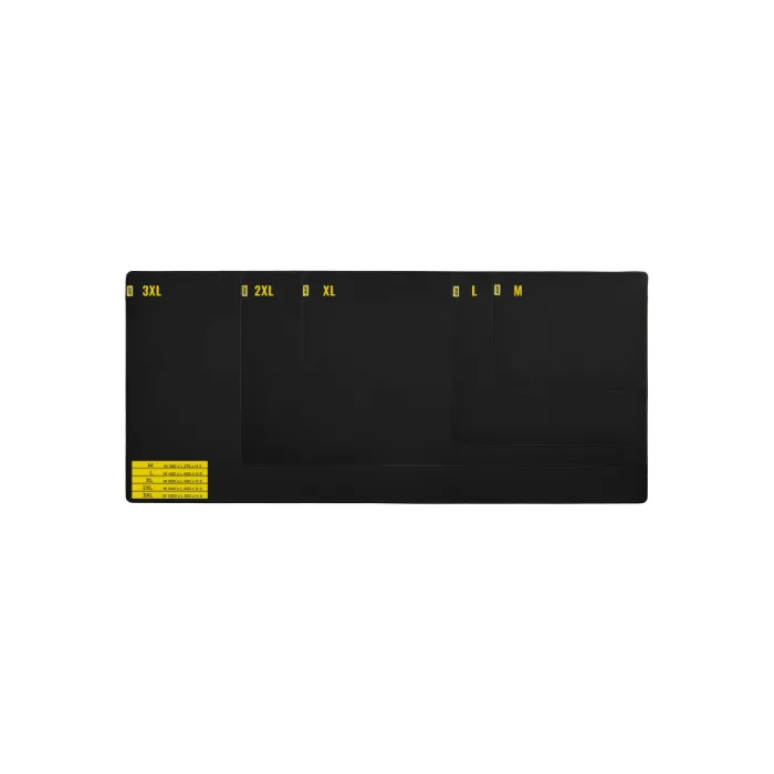 2E GAMING PRO Speed o‘yin yuzasi L (450x400x3mm) qora