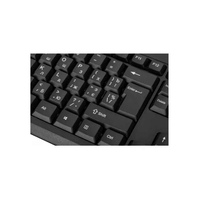Simli klaviatura va sichqoncha to‘plami 2E MK401 USB Black
