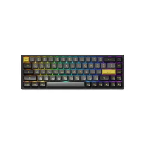 Клавиатура Akko 3068B Plus Black&Gold CS Jelly Black RGB