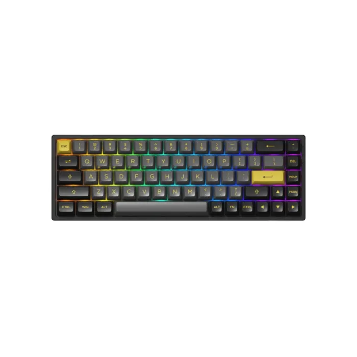 Akko 3068B Plus Black&Gold CS Jelly Pink RGB klaviaturasi