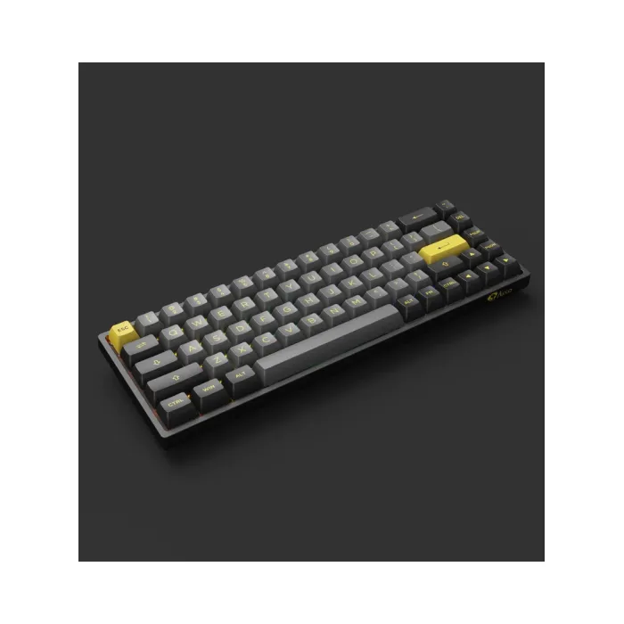 Akko 3068B Plus Black&Gold CS Jelly Pink RGB klaviaturasi