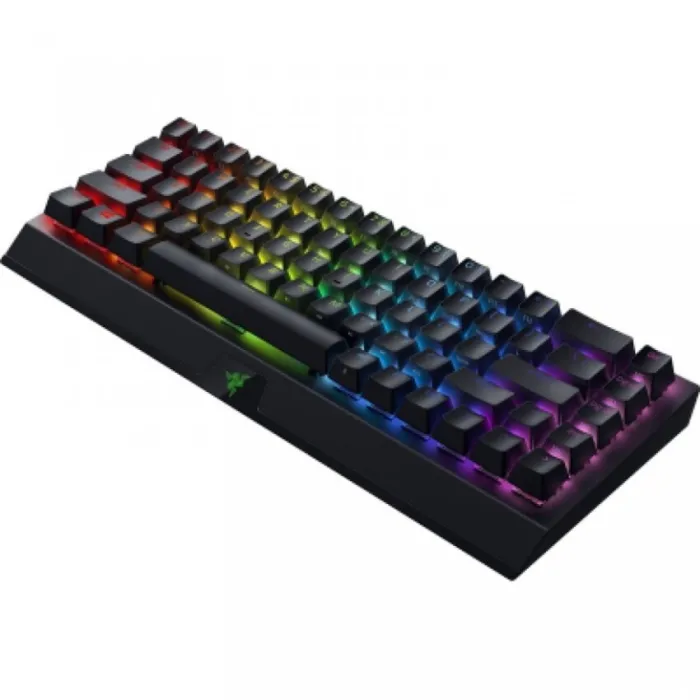 Клавиатура Razer BlackWidow V3 Mini HyperSpeed RGB 68key Green Switch USB/WL/BT EN Black