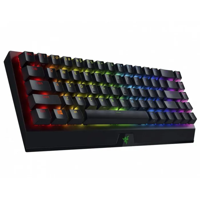 Клавиатура Razer BlackWidow V3 Mini HyperSpeed RGB 68key Yellow Switch USB/WL/BT EN Black