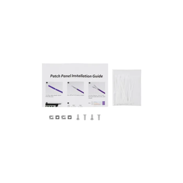 2Е  FTP cat 6 24port patch paneli