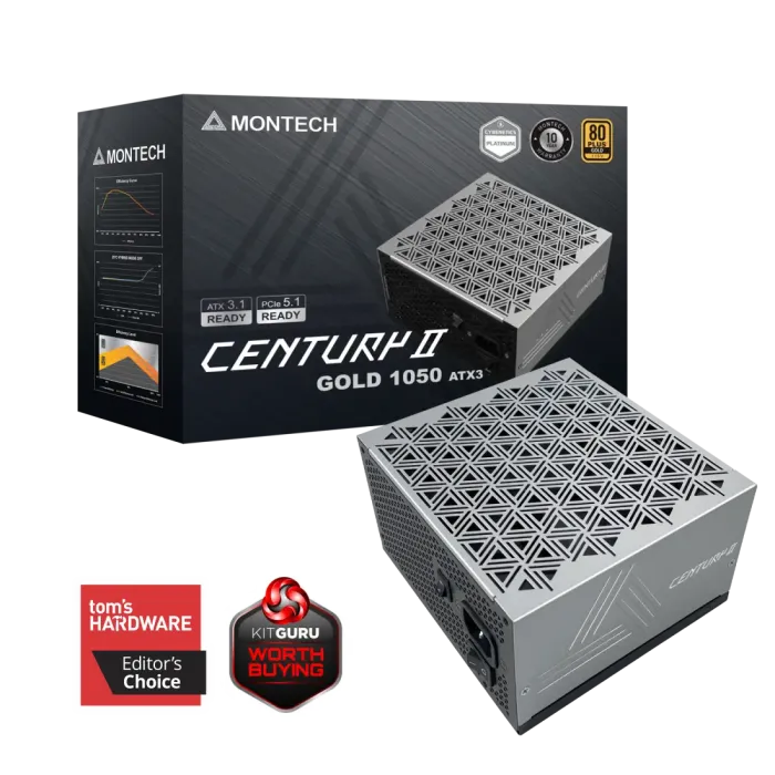 Montech Century II 1050W quvvat bloki
