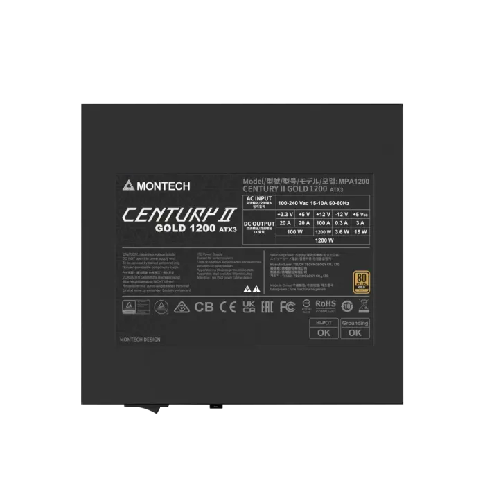 Блок питания Montech Century II 1200W