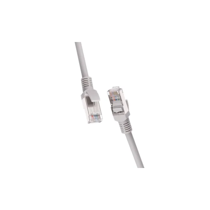 Patch cord  2E Cat 5e,FTP,RJ45, 26AWG ,7/0.16 Cu, 1.00 m, LSZH,Grey