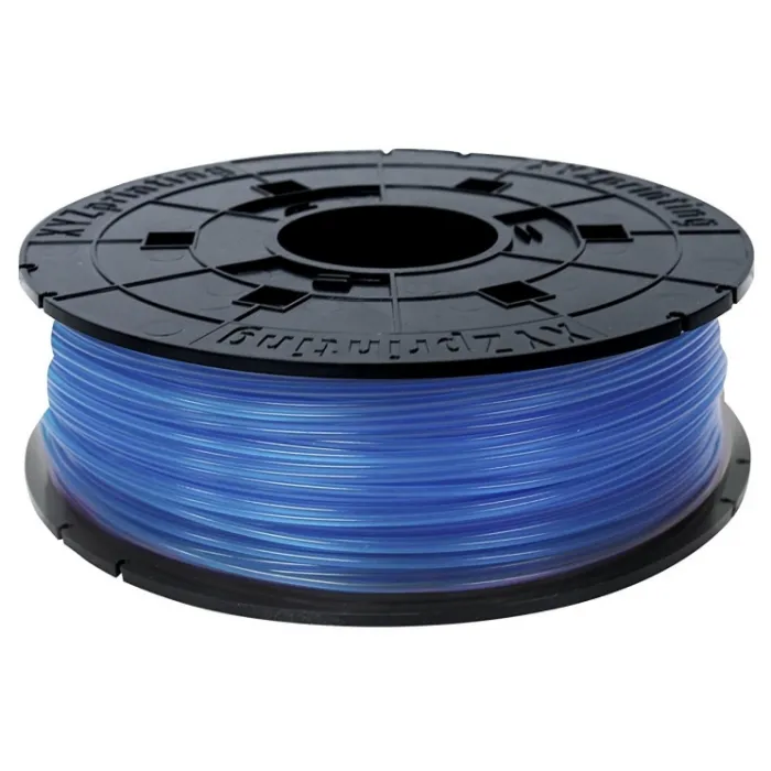 Da Vinci uchun 1.75mm/0.6kg PLA XYZprinting Filament ipli g‘altak, shaffof ko‘k