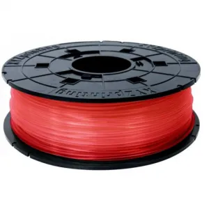Катушка с нитью 1.75мм/0.6кг PLA XYZprinting Filament для da Vinci, прозрачный красный