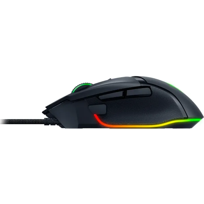 Simli sichqoncha Razer sichqonchasi Basilisk V3, RGB, USB-A, qora