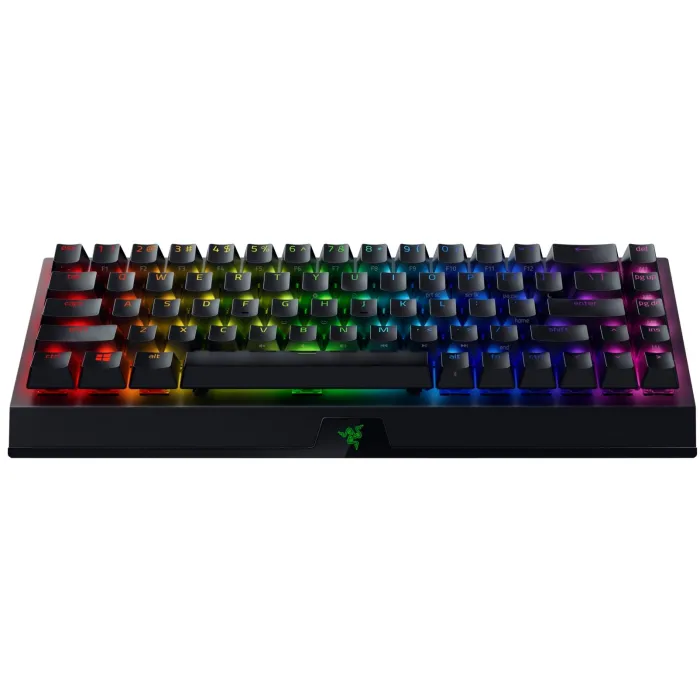Mexanik klaviatura Razer BlackWidow V3 Mini HyperSpeed 68key, Green Switch, USB-A/WL/BT, EN/RU, RGB, qora
