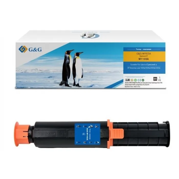 HP 103A Neverstop Toner Reload Kit uchun G&G kartrij