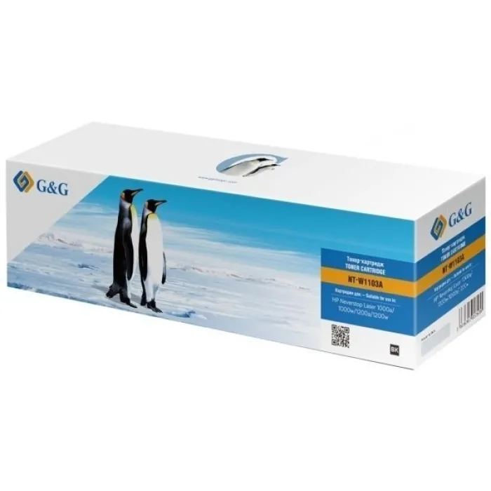 HP 103A Neverstop Toner Reload Kit uchun G&G kartrij