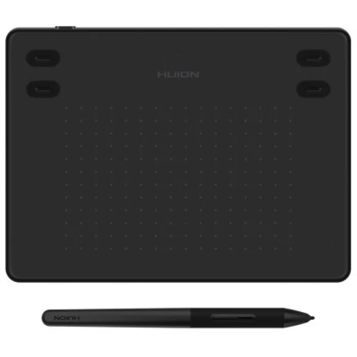 Huion Inspiroy RTE-100 grafik plansheti (6.3" × 3.9") qora