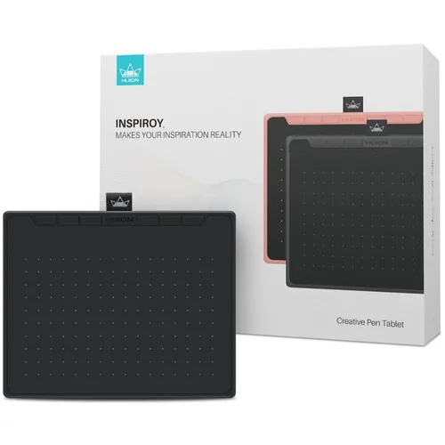 Huion Inspiroy RTS-300 grafik plansheti (6.3" × 3.9") qora