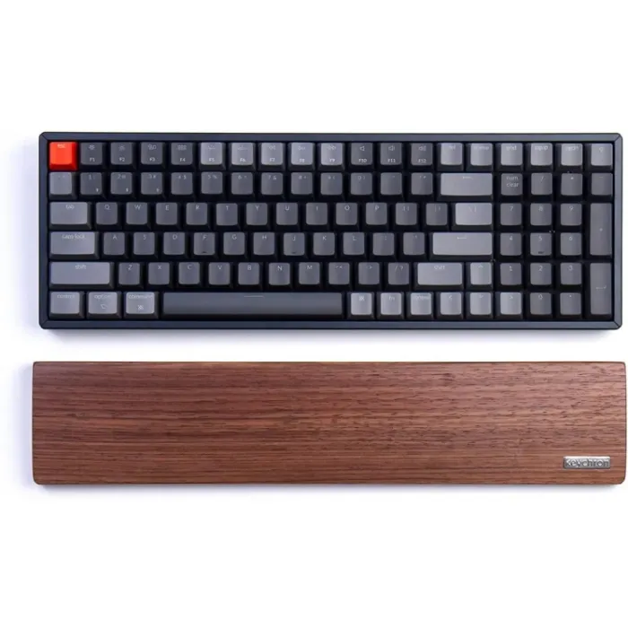 Подставка под запястья Keychron K4 Walnut Wood Palm Rest