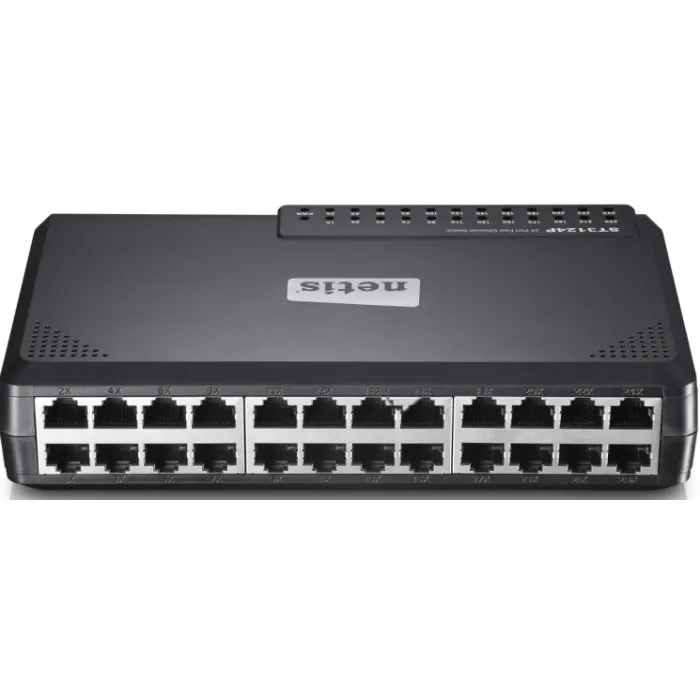 Netis ST3124P 24xFE kommutatori, boshqarilmaydigan