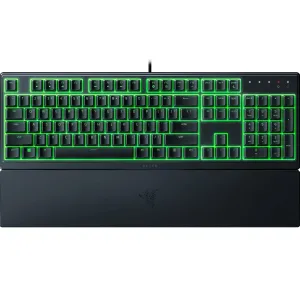 Клавиатура мембранная Razer Ornata V3 X 104key, USB-A, EN/RU, RGB, чёрный