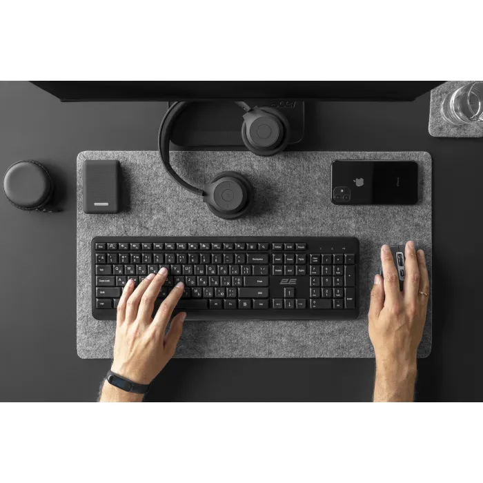2E KS220 WL Black klaviaturasi