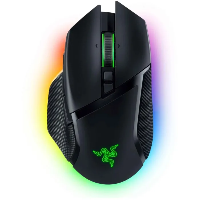 Sichqoncha Razer Sichqoncha Basilisk V3 Pro, RGB, USB-A/WL/BT, qora