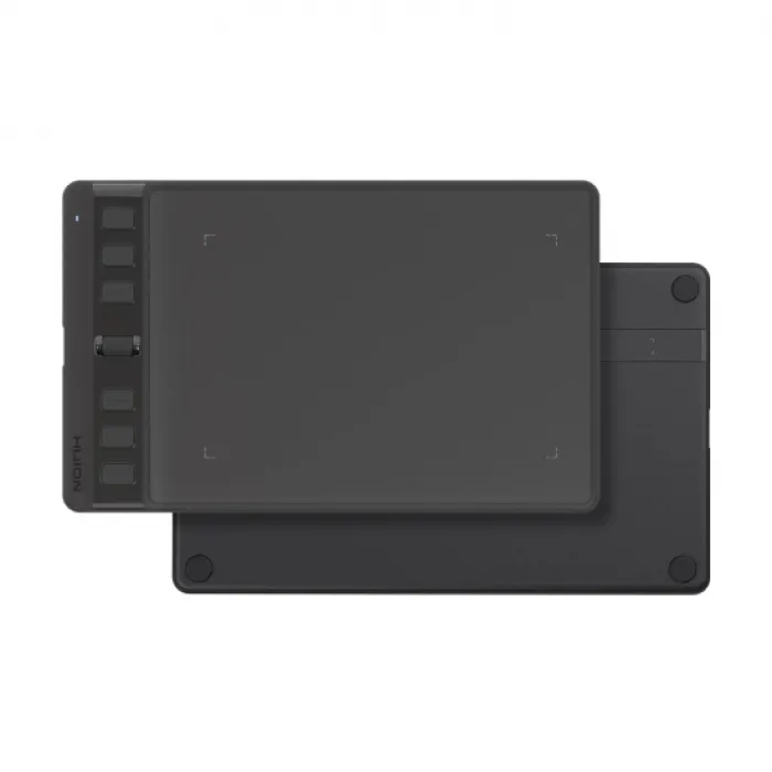 Huion H641P grafik plansheti (6.3"x3.9") qora