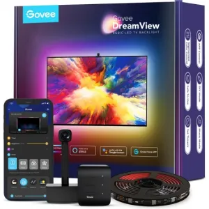 Набор адаптивной подсветки Govee H6199 DreamView T1 TV Backlight 55-65' RGB Черный