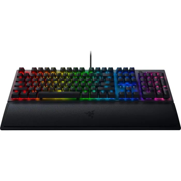 Klaviatura Razer BlackWidow V3 RGB 108key Green Switch USB/BT/WL EN, qora