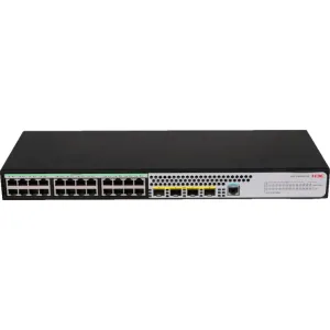Коммутатор H3C S1850V2-28X L2 Ethernet Switch with 24*10/100/1000BASE-T Ports and 4*1G/10G BASE-X SFP Plus Ports,(AC)