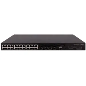 Коммутатор H3C S5120V2-28P-PWR-LI L2 Ethernet Switch with 24*10/100/1000Base-T PoE+ Ports(AC 185W) and 4*1000Base-X Ports,(AC)