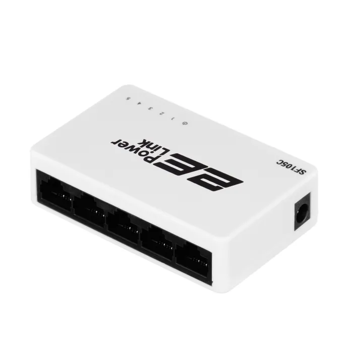 Коммутатор 2E PowerLink SF105C 5xFE, неуправляемый, десктоп