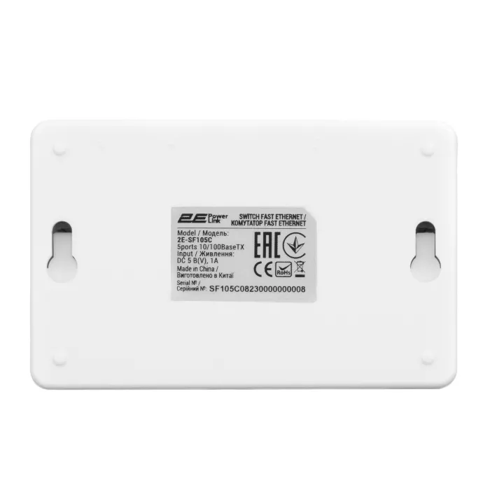 Коммутатор 2E PowerLink SF105C 5xFE, неуправляемый, десктоп