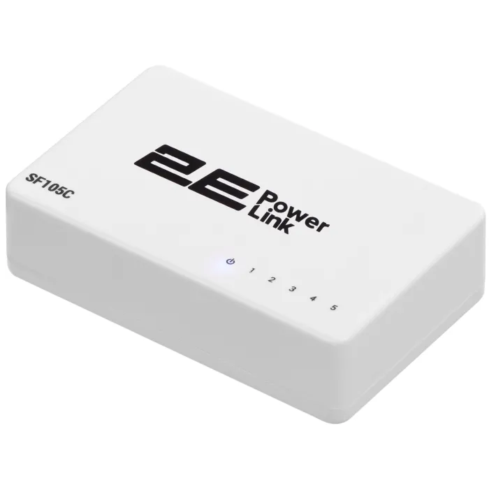 Коммутатор 2E PowerLink SF105C 5xFE, неуправляемый, десктоп