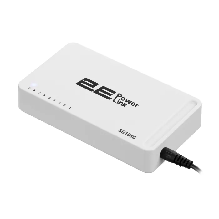 2E PowerLink SG108C 8xGE kommutatori, Gigabitli, boshqarilmaydigan