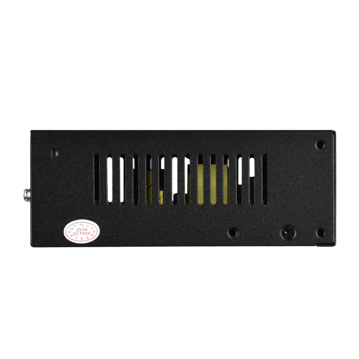 2E PowerLink SP402F 4xFE PoE+, 2xFE Uplink kommutatori, 55Vt, boshqarilmaydi