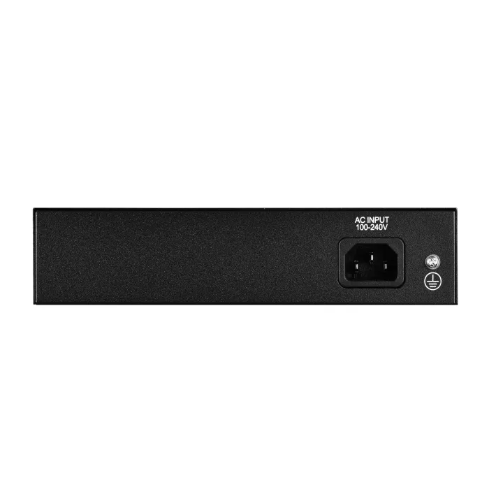 2E PowerLink SP402F 4xFE PoE+, 2xFE Uplink kommutatori, 55Vt, boshqarilmaydi