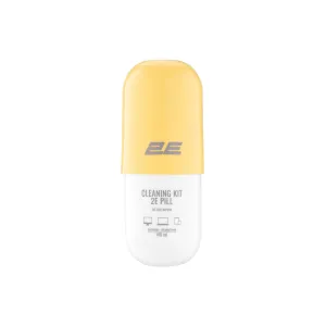 Чистящий набор 2E PILL для оргтехники 140 мл + салфетка 20 см (white-yellow)