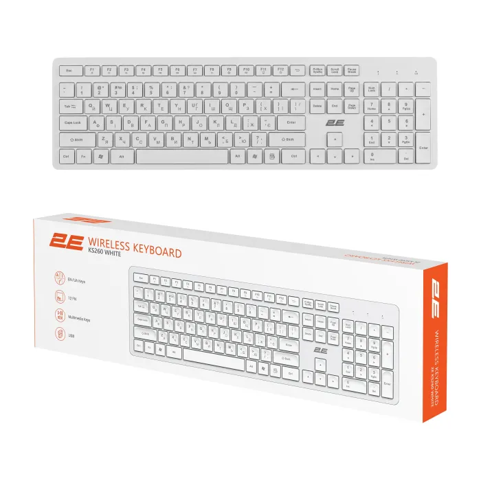 Membrana klaviaturasi 2E KS260 106key, WL BT, oq