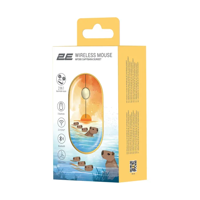 Sichqoncha 2E MF300 CAPYBARA:SUNSET