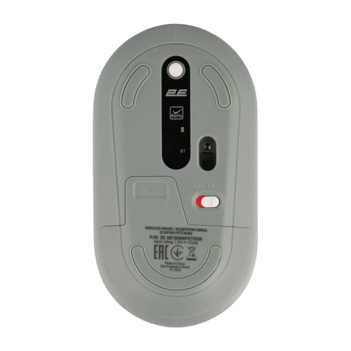 Sichqoncha 2E MF300 Silent BT WL PETS:DOGS
