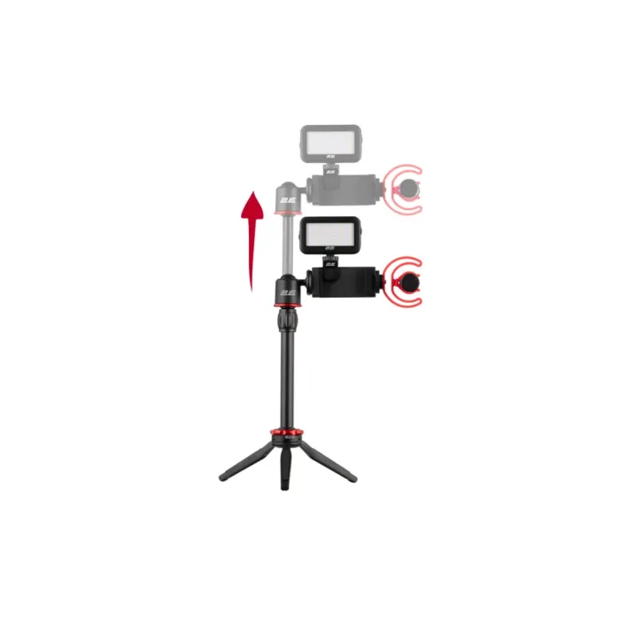 Maono by 2E AU-SM10S Vlog KIT mobil qurilmalari uchun 3,5 mm tripodli mikrofon