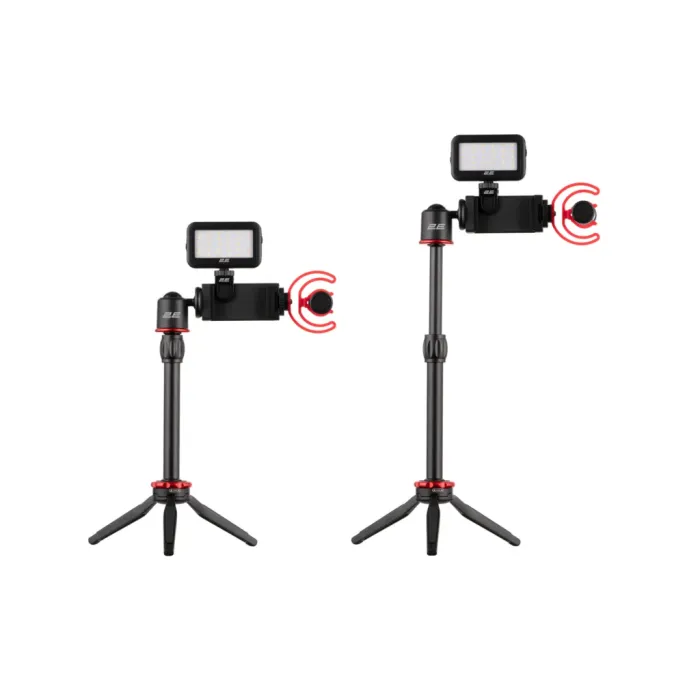 Maono by 2E AU-SM10S Vlog KIT mobil qurilmalari uchun 3,5 mm tripodli mikrofon