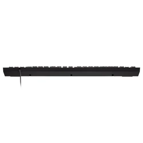 Membranali simli klaviatura 2E GAMING KG300 114key, USB-A, EN/RU, LED, qora