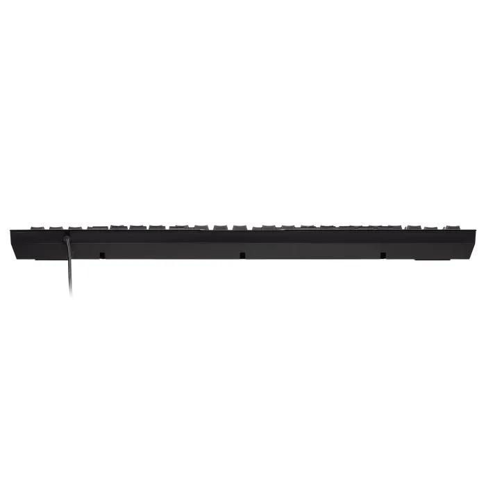 Membranali simli klaviatura 2E GAMING KG300 114key, USB-A, EN/RU, LED, qora