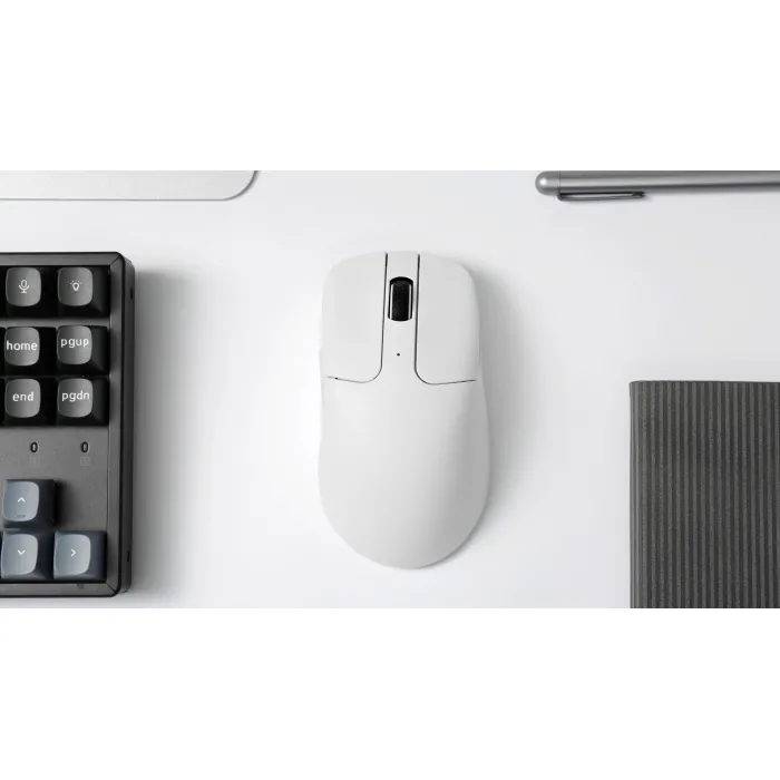 Keychron sichqonchasi M2 BT/WL/USB-A/USB-C, oq M2-A3