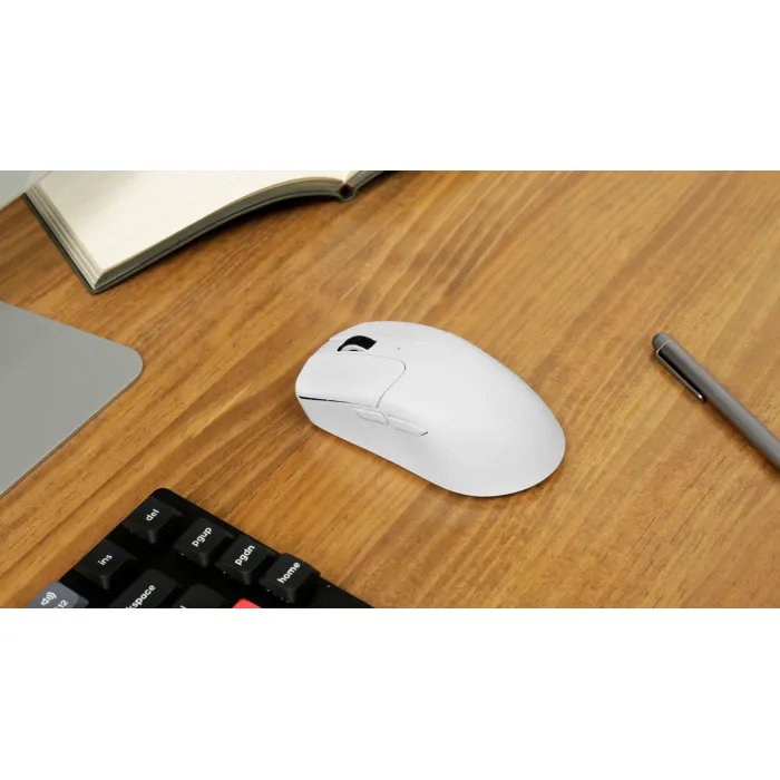 Keychron sichqonchasi M2 BT/WL/USB-A/USB-C, oq M2-A3