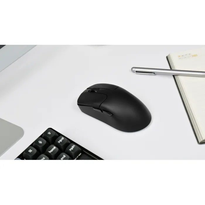 Keychron sichqonchasi M2 BT/WL/USB-A/USB-C, qora M2-A1