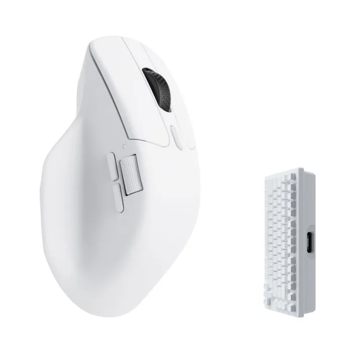 Keychron sichqonchasi M6 BT/WL/USB-A/USB-C, 4K, oq M6-A5