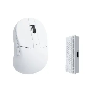Мышь Keychron M4 BT/WL/USB-A/USB-C, 4K, белый M4-A5