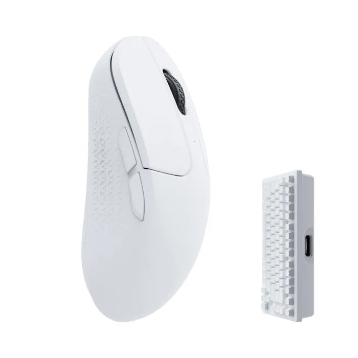 Мышь Keychron M3 mini BT/WL/USB-A/USB-C, 4K, белый